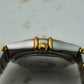 Omega Constellation MOP Mother of Pearl Two Tone Yellow Gold Factory Diamonds Automatic 1396.75.00 1306.75