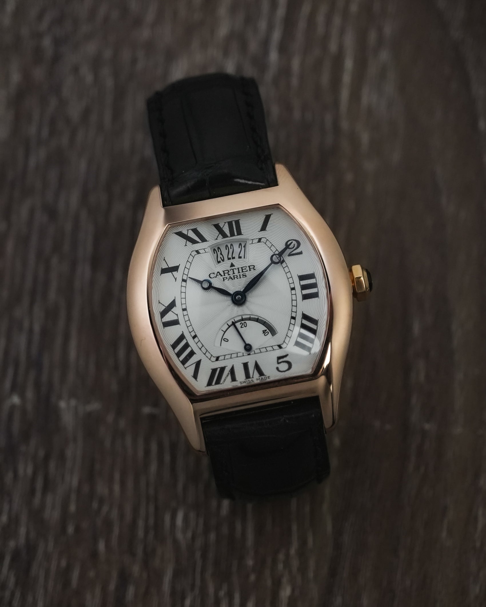 Cartier CPCP Tortue Hourglass Edition in 18K Solid Rose Gold 25 Pieces 2689G 2689