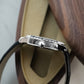 Gerald Genta Backtimer in 18k Solid White Gold with Factory Diamonds G.3806