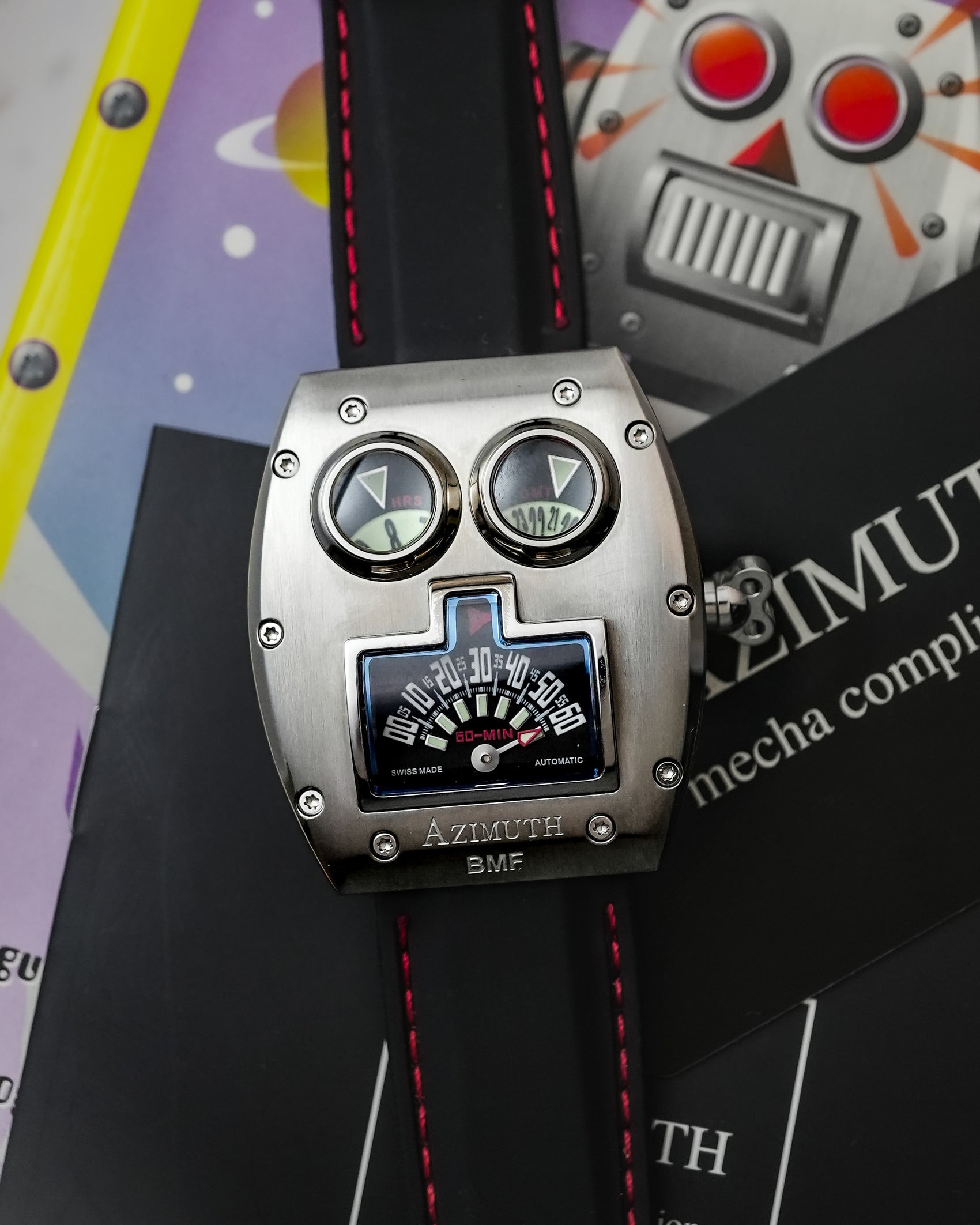 Azimuth Mr Roboto R1 Retrograde GMT