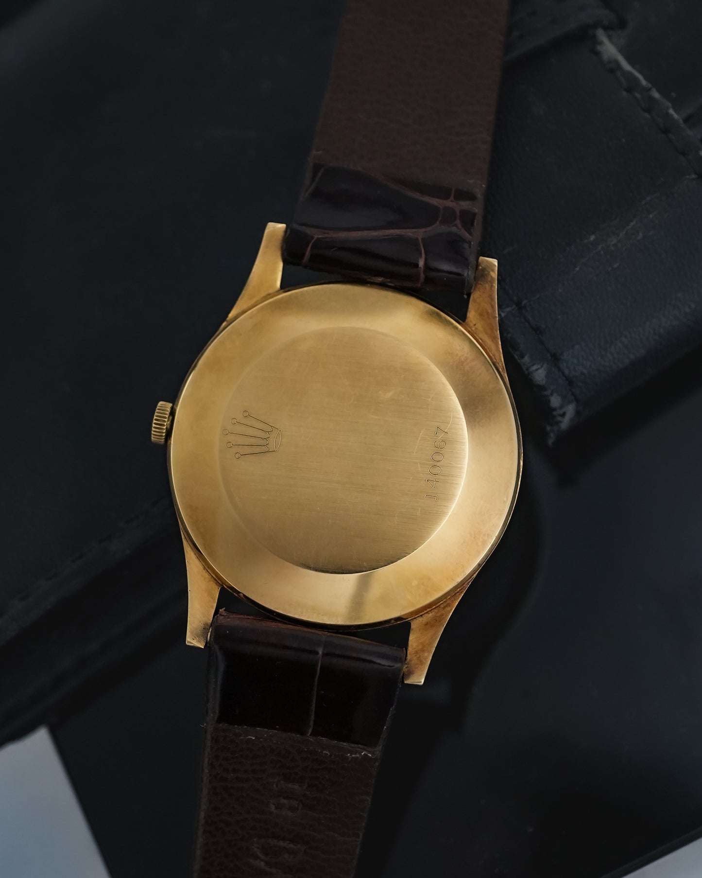 Rolex Precision 34mm Manual Winding in 18k Solid Yellow Gold 9006