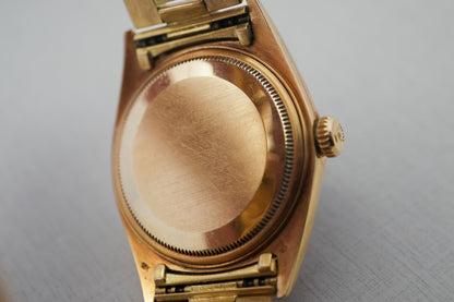 Rolex Day Date in 18K Yellow Gold  36mm 36 Rare Wide Boy Dial 1803