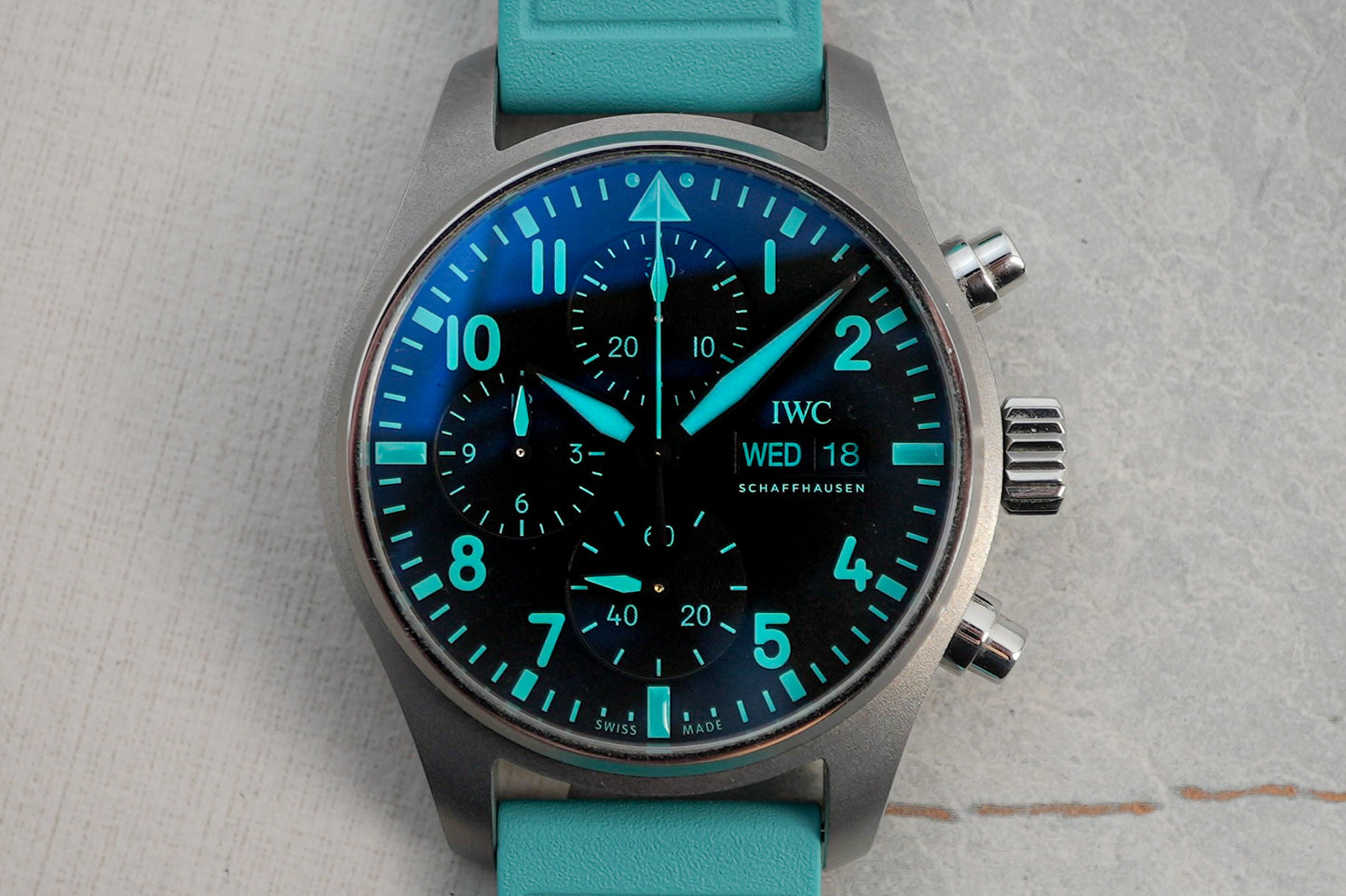 IWC Pilot Chronograph Mercedes AMG Petronas F1 41mm Titanium IW388108