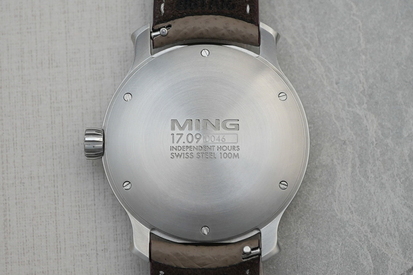 Ming Watch Burgundy 17.09