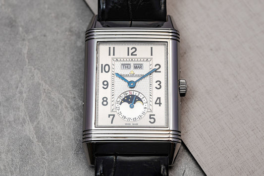 Jaeger LeCoultre JLC Reverso Grande Triple Calender Moonphase Clear Caseback Q3758420 273.8.84