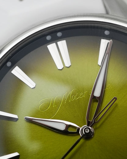 H.Moser & Cie Moser Pioneer Center Seconds Sunny Side Up Yellow Fume 40mm 3201-1200