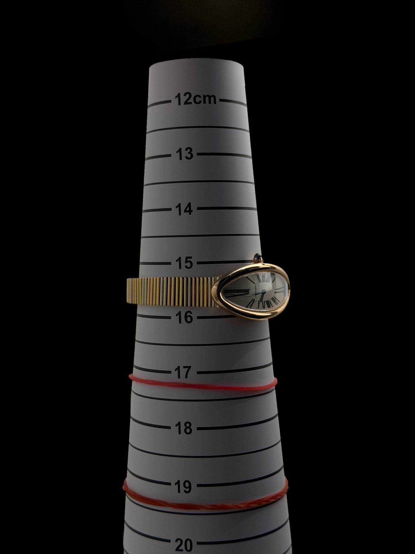 Cartier Baignore Allongee France Manual Winding in 18K Solid Rose Gold 2515