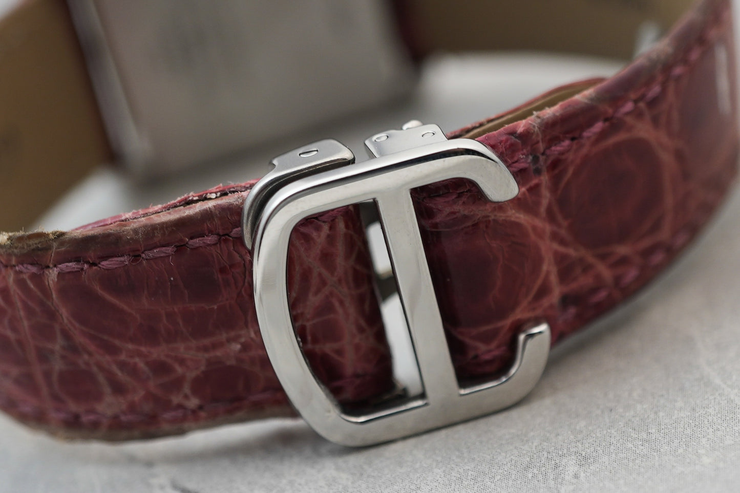 Cartier Tank Solo Pink Small 3170 W5200000