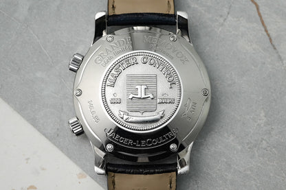 Jaeger LeCoultre Master Compressor Grande Memovox Perpetual Calender Moonphase Alarm Limited Edition 250 Pieces 41mm Platinium 146.6.95