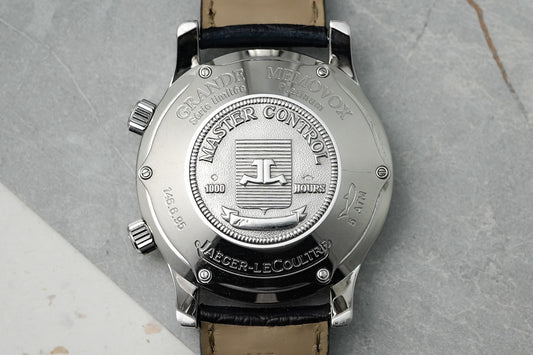 Jaeger LeCoultre Master Compressor Grande Memovox Perpetual Calender Moonphase Alarm Limited Edition 250 Pieces 41mm Platinium 146.6.95