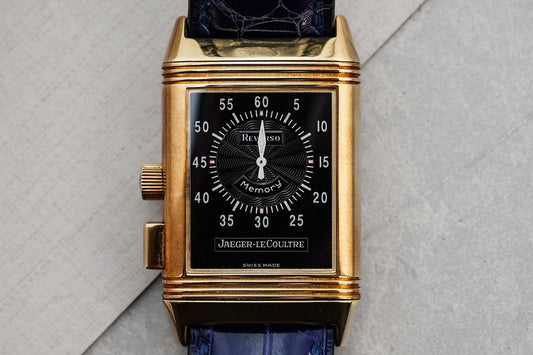 Jaeger Le Coultre JLC Reverso Memory Duoface in 18K Solid Yellow Gold 255.1.82