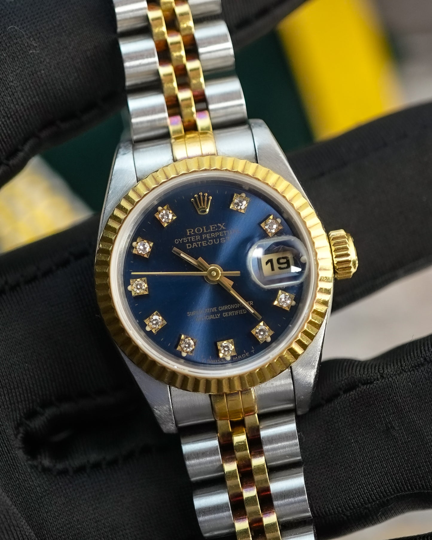 Rolex Datejust Ladies 26mm Lady Oyster Perpetual in 18k Two Tone 69173