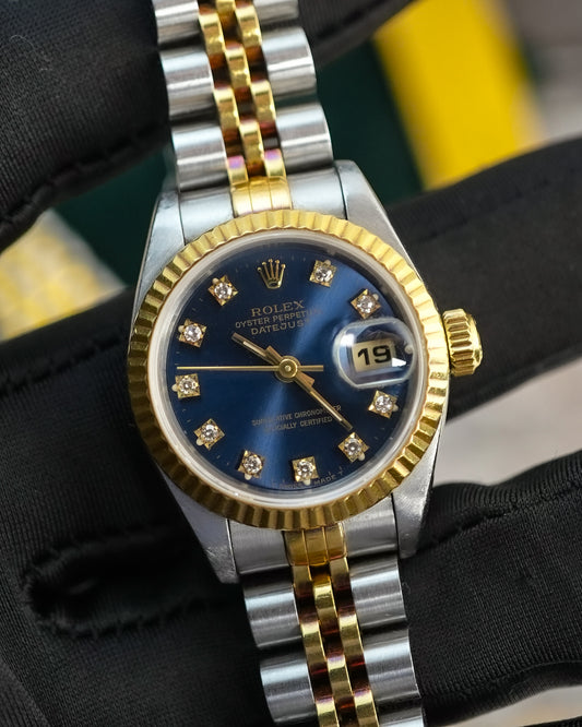 Rolex Datejust Ladies 26mm Lady Oyster Perpetual in 18k Two Tone 69173