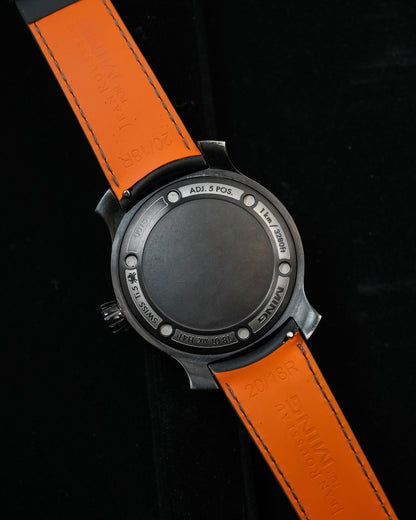 Ming Watch Diver DLC Stainless Steel 40mm Titanium 18.01 H41