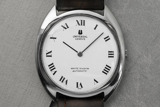 Universal Geneve White Shadow Roman Index 866101