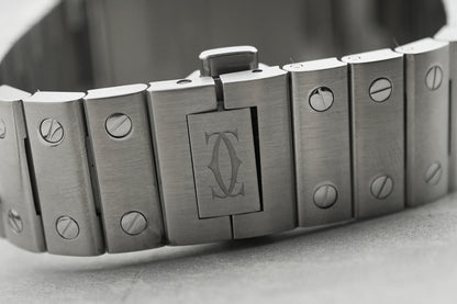 Cartier Santos Medium Factory Diamond 35mm W4SA0005 4075
