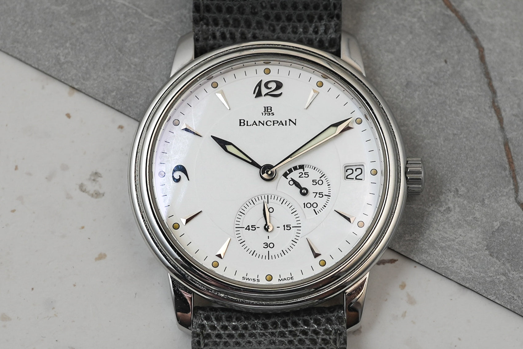 Blancpain Villeret Power Reserve 36mm Classic 1106-1127-55 1106