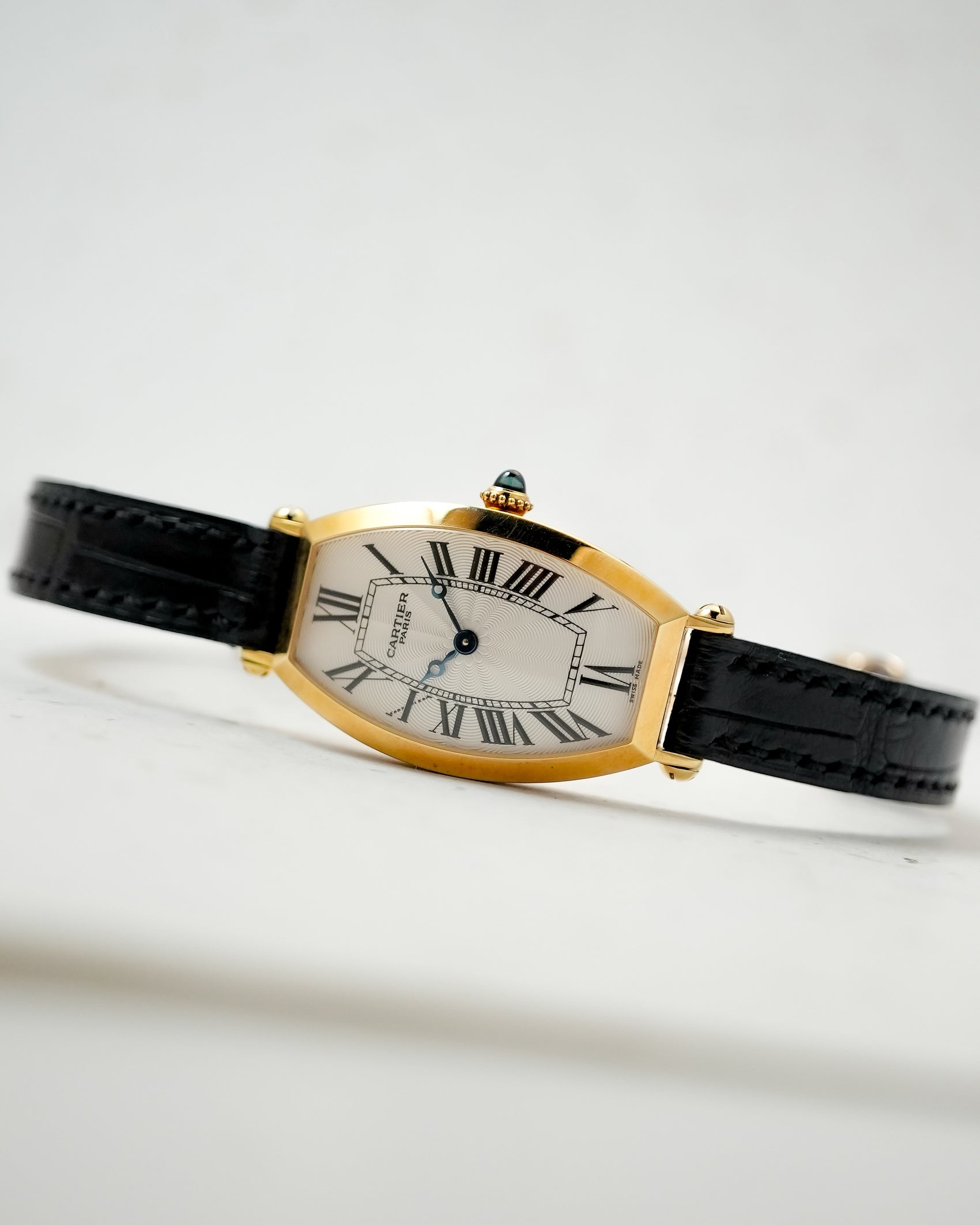 Cartier Tonneau Prive Paris CPCP In 18K Solid Yellow Gold 2667