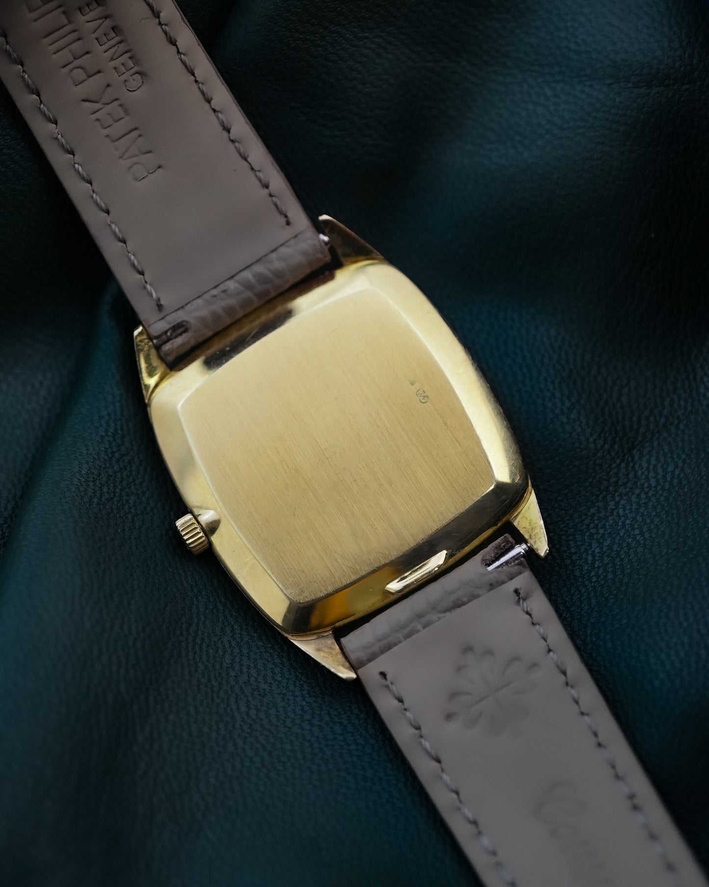 Patek Philippe Golden Ellipse Mastersquare Hammered Bark in 18k Solid Yellow Gold 3666 3666J