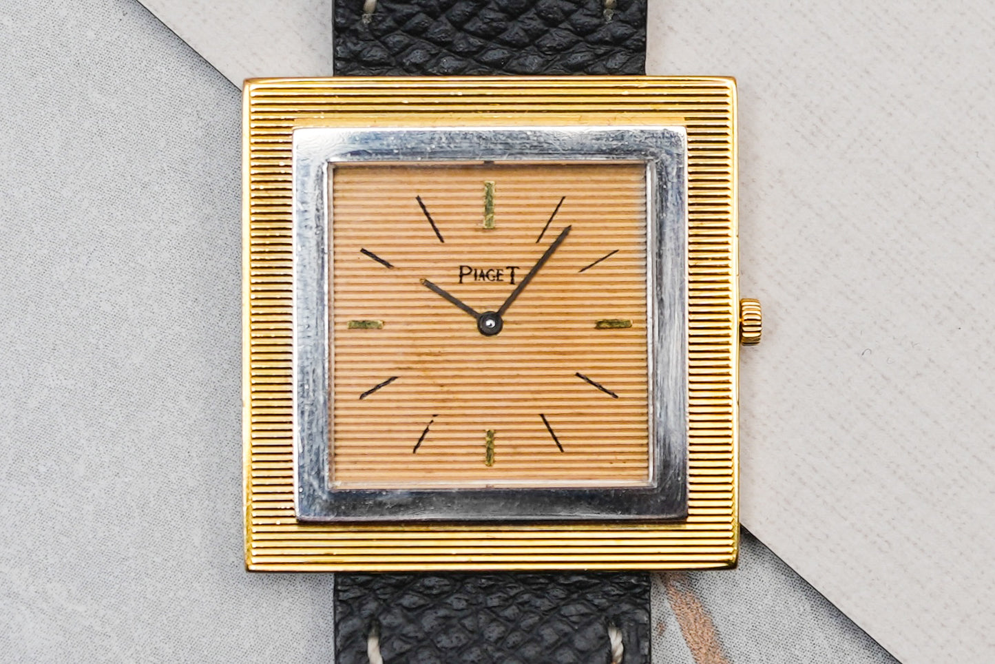 Piaget Two Tone Vintage Manual Wound in 18K Solid Gold 9144