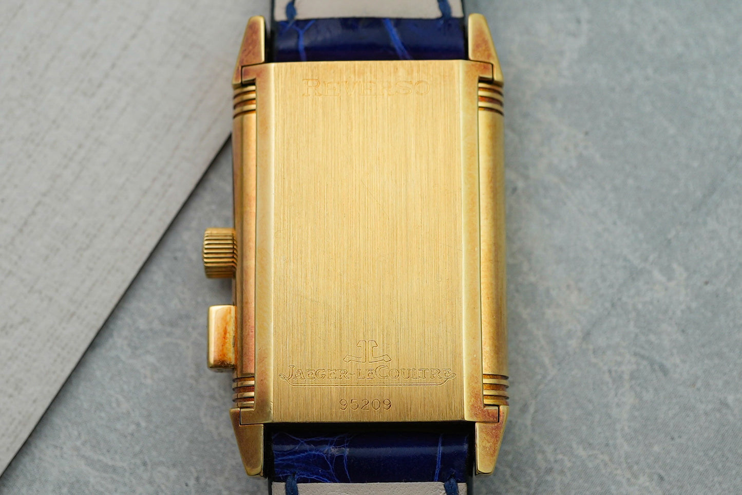 Jaeger Le Coultre JLC Reverso Memory Duoface in 18K Solid Yellow Gold 255.1.82