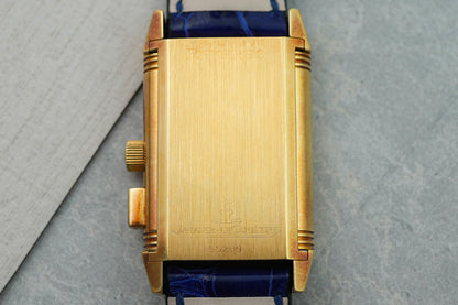 Jaeger Le Coultre JLC Reverso Memory Duoface in 18K Solid Yellow Gold 255.1.82