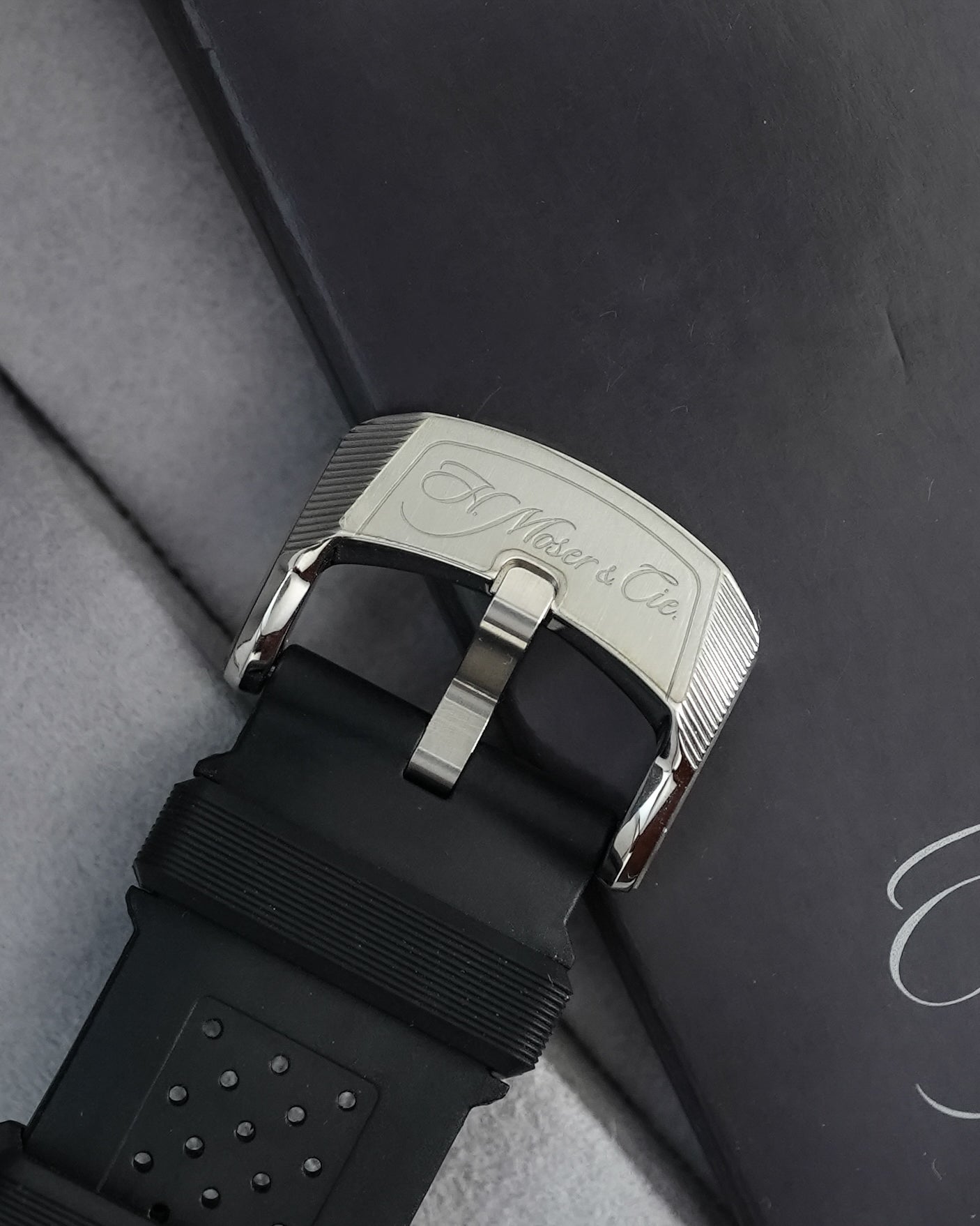 H.Moser & Cie Pioneer Cylindrical Tourbillon Skeleton Moser Limited Edition 15 Pieces 3811-1201