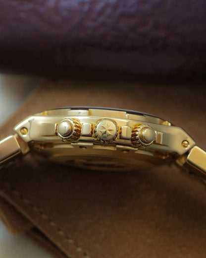 Vacheron Constantin Overseas Chronograph in Solid 18K Yellow Gold 49140 49140/423j-8791