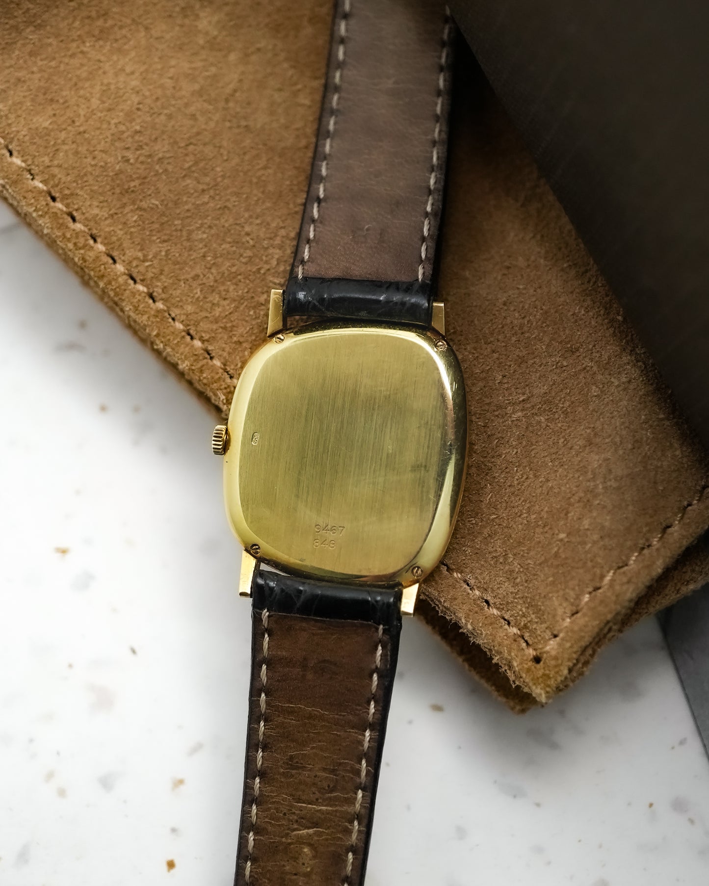 Piaget Jade Asymmetric in 18K Solid Yellow Gold Manual Winding 9467