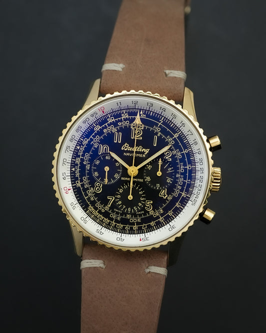 Breitling Navitimer Chronograph Mechanique in 18k Solid Yellow Gold Limited Numbered Edition 100 Pieces K11022.1 K11022