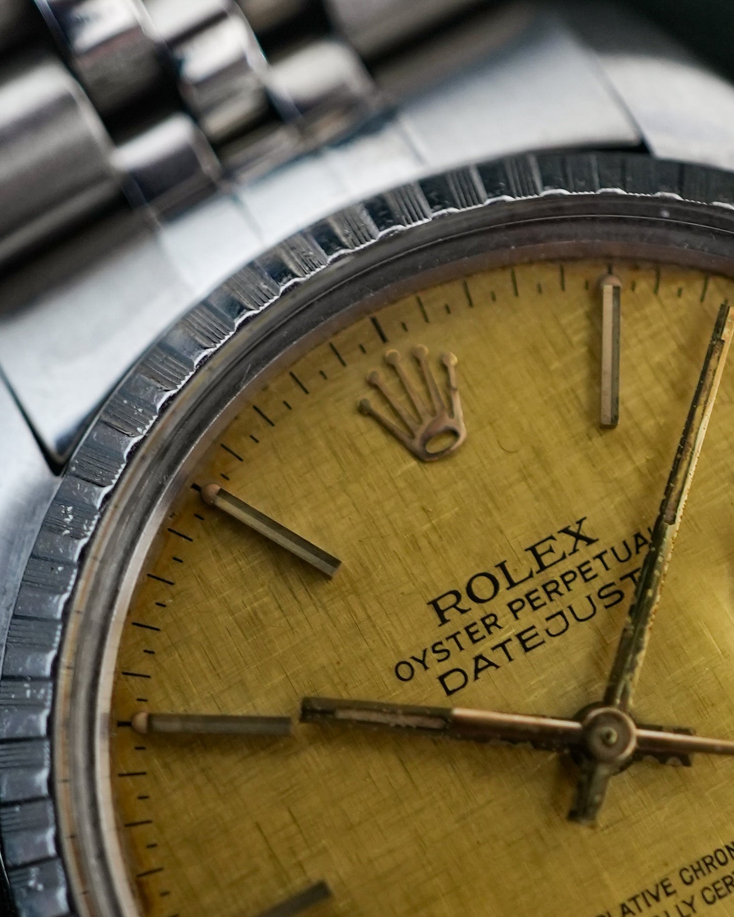 Rolex Datejust Linen Dial 36mm 16030