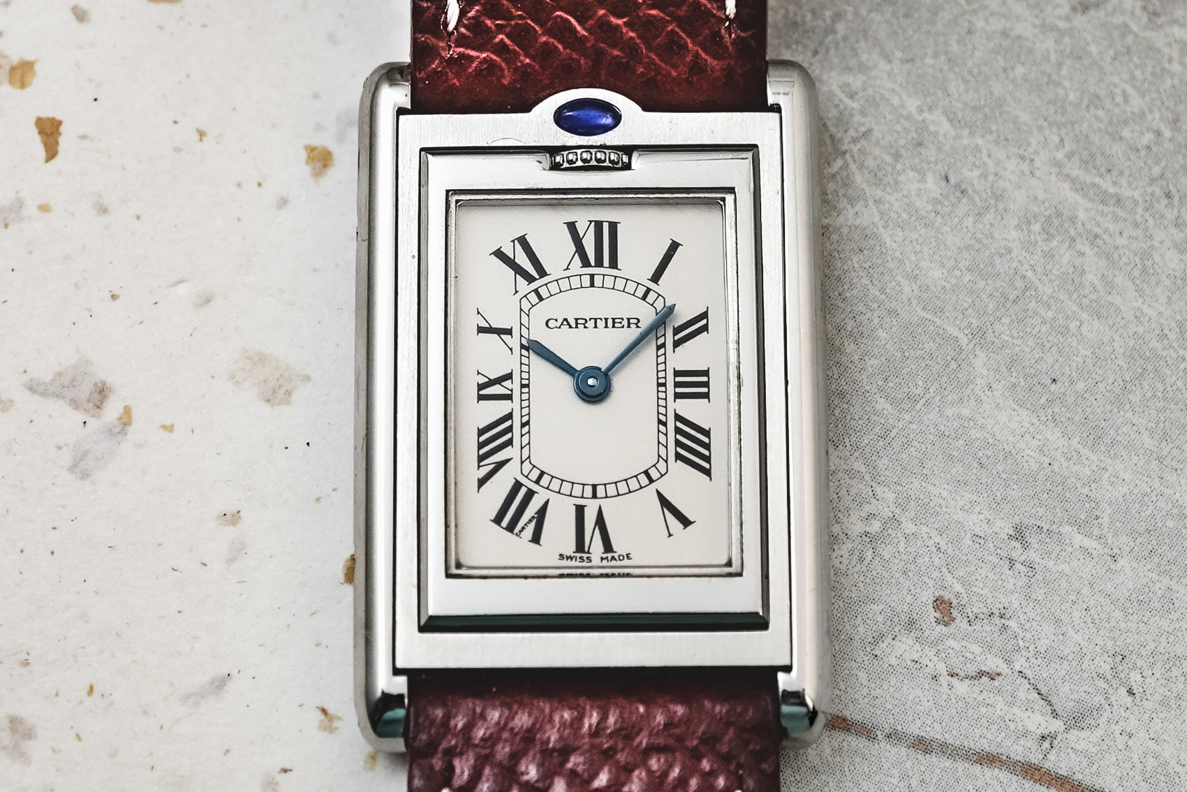 Cartier Tank Basculante Quartz 2405