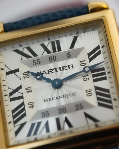 Cartier Tank Obus Mechanique in Solid 18k Yellow Gold W1516956