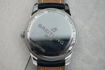Breitling Premier 40mm Blue Automatic A37340351C1P2