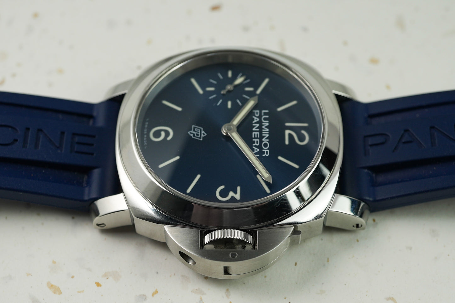 Panerai Luminor Blue Mare Base Logo PAM01085 PAM1085 1085 01085