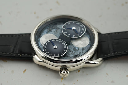 Hermes Arceau Lune Moon in 18K Solid White Gold 43mm ar1.890f