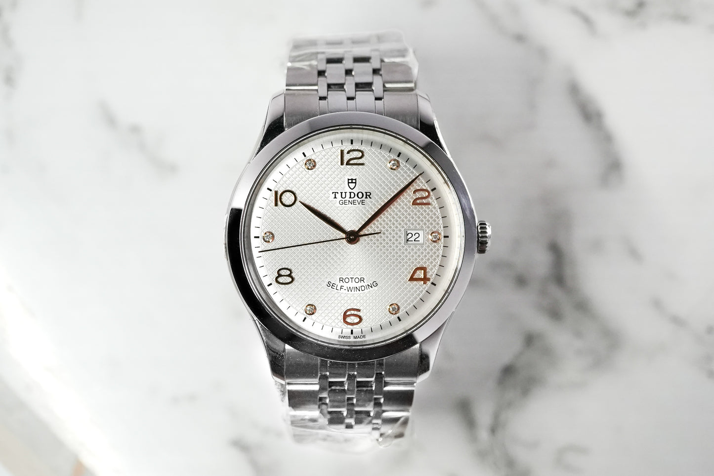 Tudor 1926 Diamond Index Baselworld 91650 91650-003 - Front View