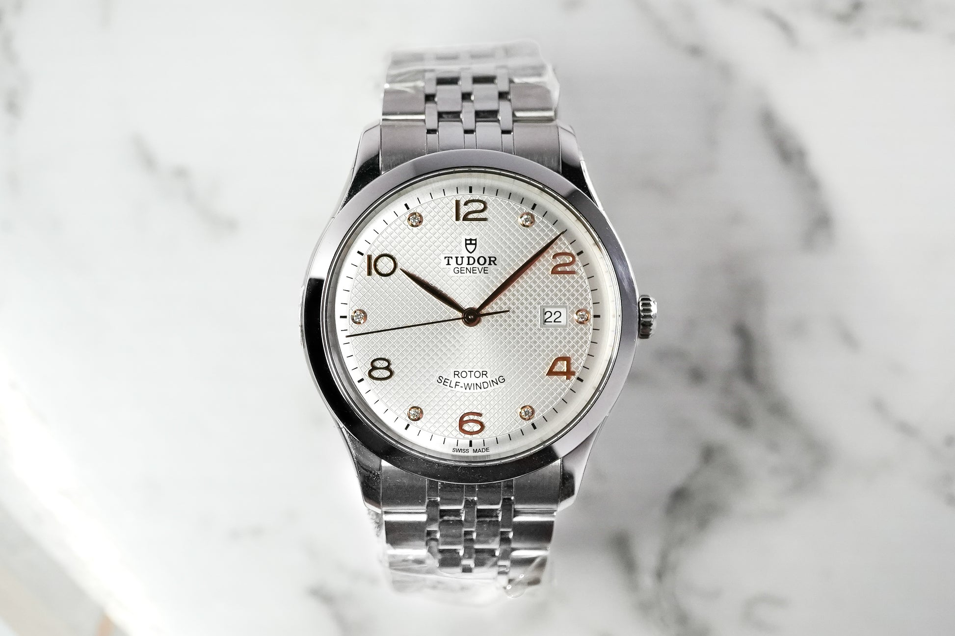 Tudor 1926 Diamond Index Baselworld 91650 91650-003 - Front View